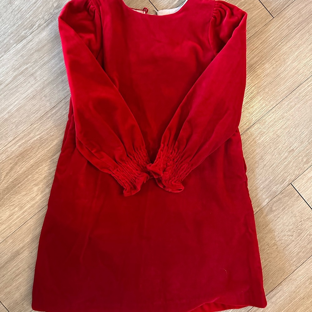 Gabby kids suede Long Sleeve Dress